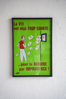 France ウォールポスター<br>ヴィンテージ <br> 大阪店・大和店 - ヴィンテージ SHARK ATTACK