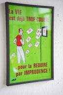 France ウォールポスター<br>ヴィンテージ <br> 大阪店・大和店 - ヴィンテージ SHARK ATTACK