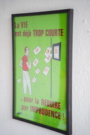 France ウォールポスター<br>ヴィンテージ <br> 大阪店・大和店 - ヴィンテージ SHARK ATTACK