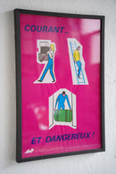 France ウォールポスター<br>ヴィンテージ <br> 大阪店・大和店 - ヴィンテージ SHARK ATTACK