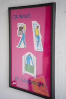 France ウォールポスター<br>ヴィンテージ <br> 大阪店・大和店 - ヴィンテージ SHARK ATTACK