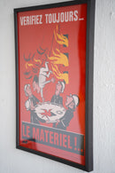 France ウォールポスター<br>ヴィンテージ <br> 大阪店・大和店 - ヴィンテージ SHARK ATTACK