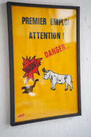 France ウォールポスター<br>ヴィンテージ <br> 大和店 - ヴィンテージ SHARK ATTACK