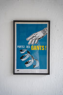 France ウォールポスター<br>ヴィンテージ <br> 大阪店･大和店 - ヴィンテージ SHARK ATTACK