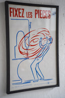 France ウォールポスター<br>ヴィンテージ <br> 大阪店・大和店 - ヴィンテージ SHARK ATTACK