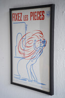 France ウォールポスター<br>ヴィンテージ <br> 大阪店・大和店 - ヴィンテージ SHARK ATTACK