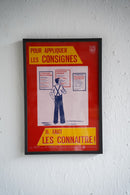 France ウォールポスター<br>ヴィンテージ <br> 大阪店・大和店 - ヴィンテージ SHARK ATTACK