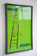 France ウォールポスター<br>ヴィンテージ <br> 大阪店・大和店 - ヴィンテージ SHARK ATTACK