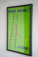 France ウォールポスター<br>ヴィンテージ <br> 大阪店・大和店 - ヴィンテージ SHARK ATTACK