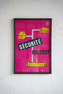 France ウォールポスター<br>ヴィンテージ <br> 大阪店・大和店 - ヴィンテージ SHARK ATTACK