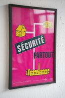 France ウォールポスター<br>ヴィンテージ <br> 大阪店・大和店 - ヴィンテージ SHARK ATTACK