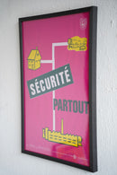 France ウォールポスター<br>ヴィンテージ <br> 大阪店・大和店 - ヴィンテージ SHARK ATTACK