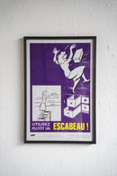 France ウォールポスター<br>ヴィンテージ <br> 大阪店・大和店 - ヴィンテージ SHARK ATTACK