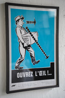 France ウォールポスター<br>ヴィンテージ <br> 大阪店・大和店 - ヴィンテージ SHARK ATTACK