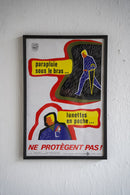 France ウォールポスター<br>ヴィンテージ <br> 大阪店 - ヴィンテージ SHARK ATTACK