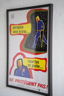 France ウォールポスター<br>ヴィンテージ <br> 大阪店 - ヴィンテージ SHARK ATTACK