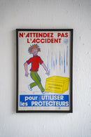 France ウォールポスター<br>ヴィンテージ <br> 大阪店 - ヴィンテージ SHARK ATTACK