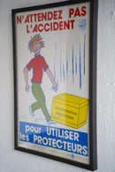 France ウォールポスター<br>ヴィンテージ <br> 大阪店 - ヴィンテージ SHARK ATTACK