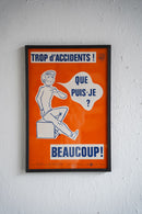 France ウォールポスター<br>ヴィンテージ <br> 大阪店・大和店 - ヴィンテージ SHARK ATTACK