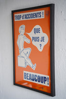 France ウォールポスター<br>ヴィンテージ <br> 大阪店・大和店 - ヴィンテージ SHARK ATTACK