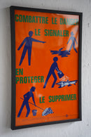 France ウォールポスター<br>ヴィンテージ <br> 大阪店・大和店 - ヴィンテージ SHARK ATTACK