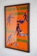 France ウォールポスター<br>ヴィンテージ <br> 大阪店・大和店 - ヴィンテージ SHARK ATTACK