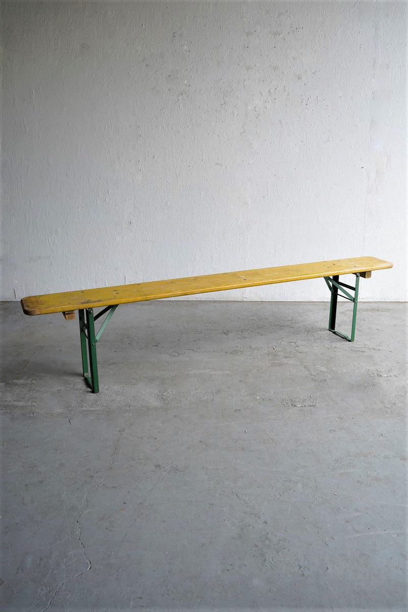 Vintage folding bench Osaka store