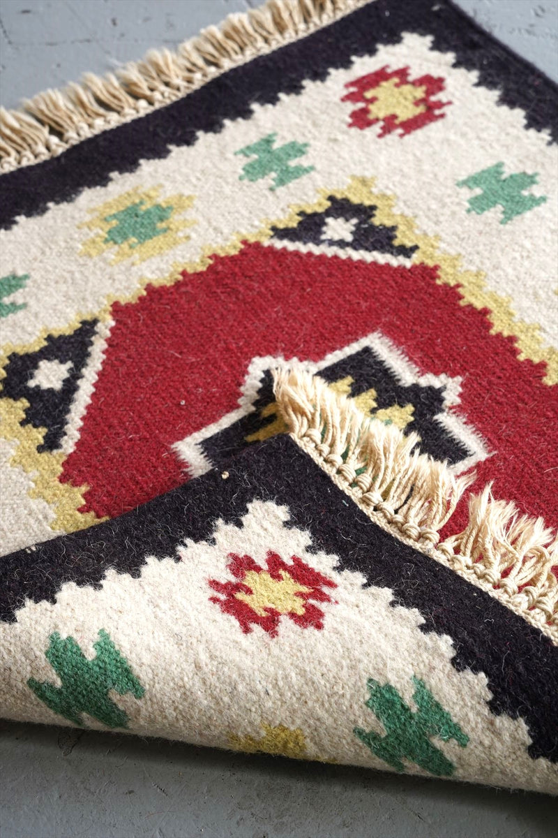 Tribal rug 530×510 <br>vintage osaka store