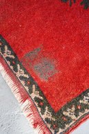 トライバルラグ 101×55 (cm) <br>ヴィンテージ<br>大阪店 - ヴィンテージ SHARK ATTACK