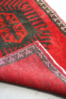 トライバルラグ 101×55 (cm) <br>ヴィンテージ<br>大阪店 - ヴィンテージ SHARK ATTACK