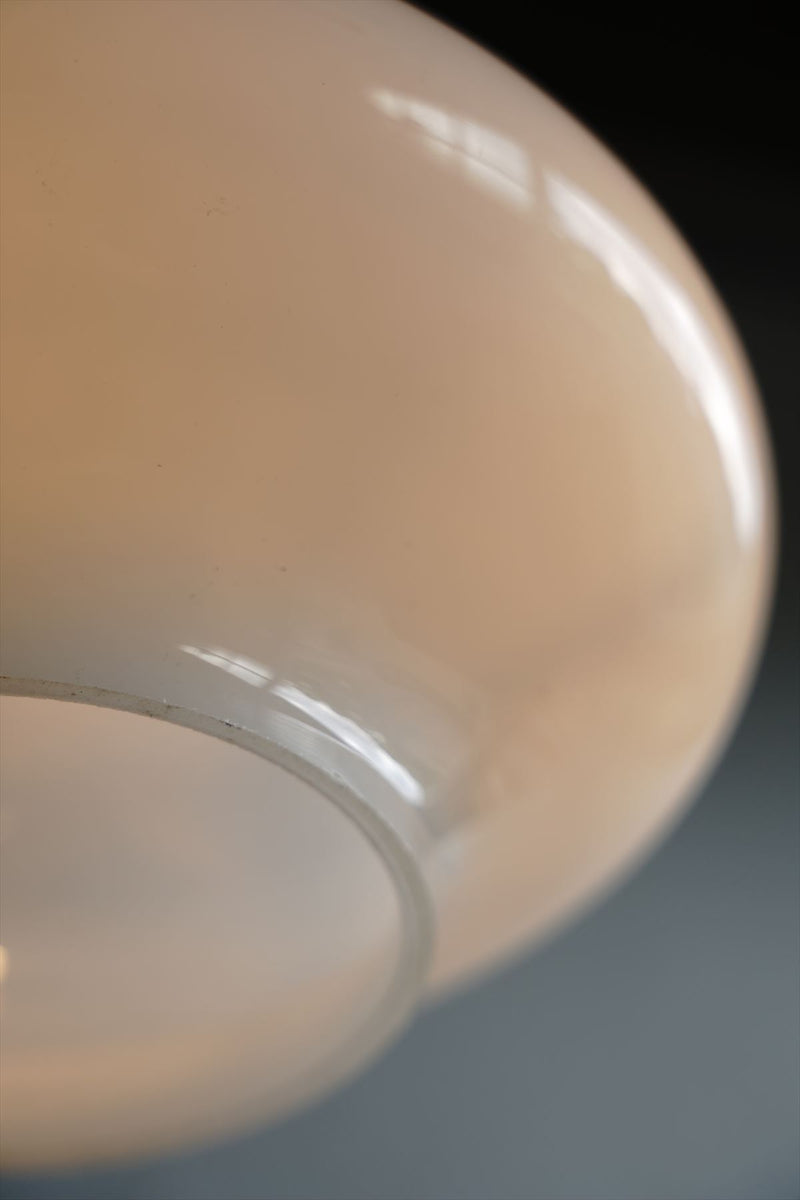 vintage<br> 60'S Czechoslovakia Milk Glass Pendant Lamp<br> Osaka store/Yamato store