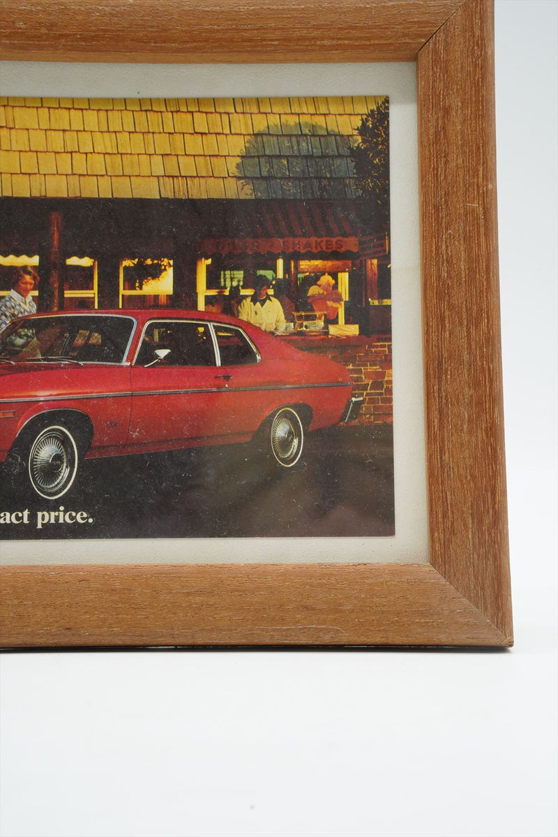 1974 Olds Omega Wall Art Stand Type Vintage Osaka Store