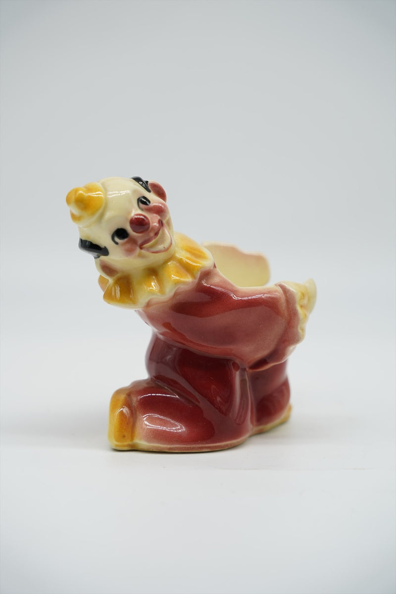 vintage<br> Ceramic clown object Yamato store