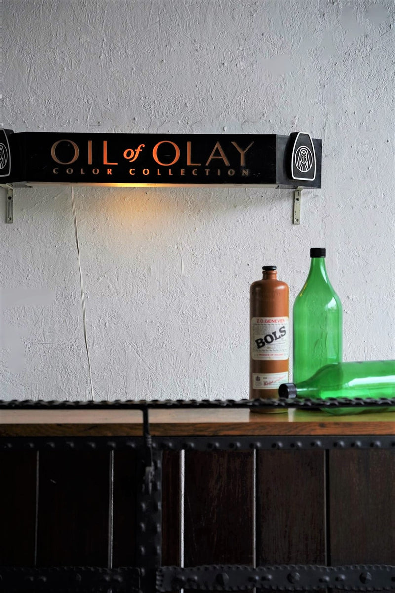 ヴィンテージ OIL of OLAY ウォールライトサイン　大阪店