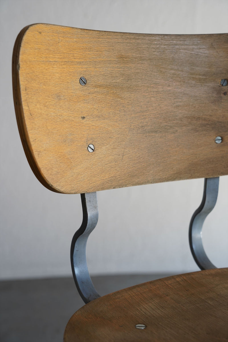 plywood desk chair<br> vintage<br> Osaka store