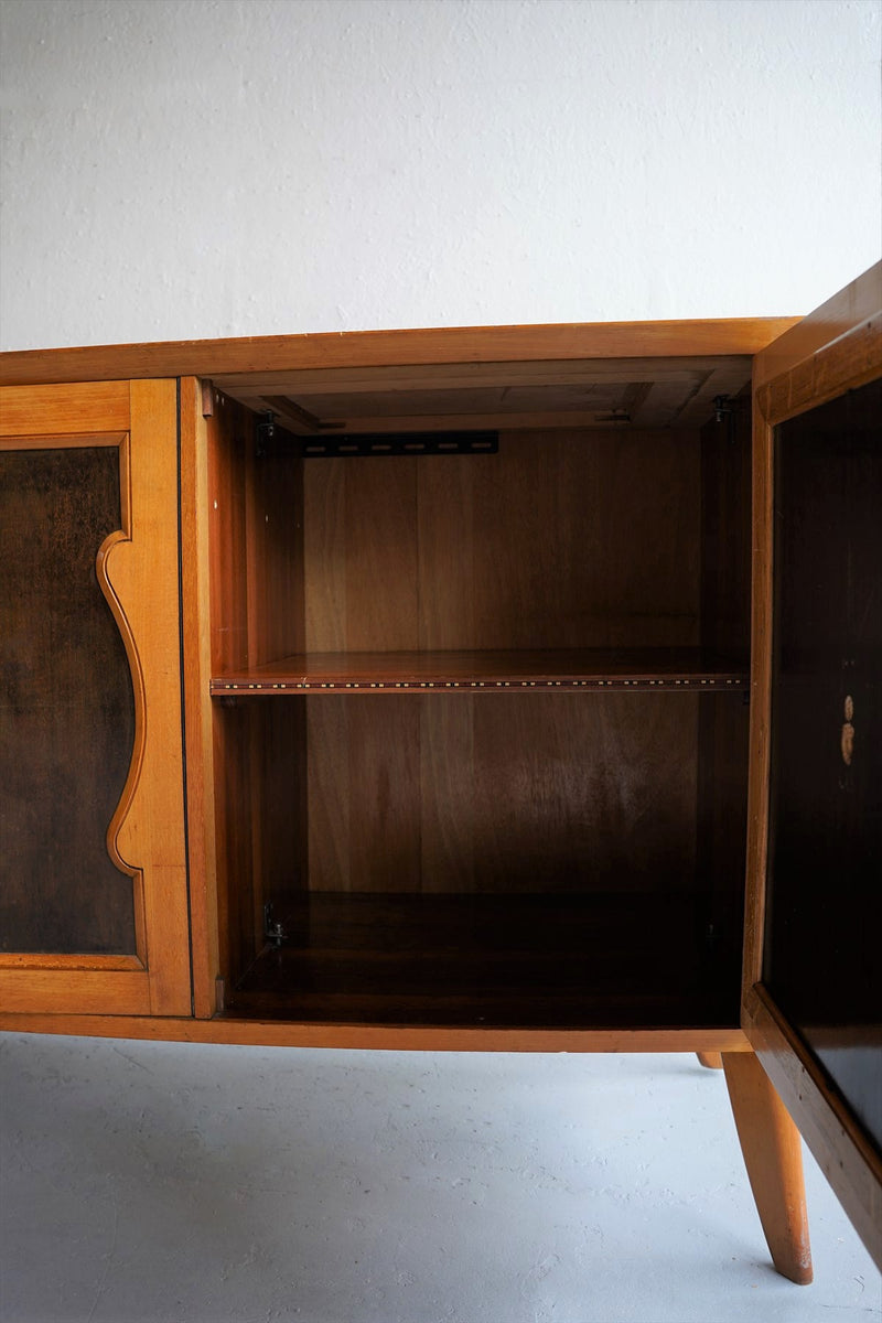 Vintage Wood Cabinet/Sideboard Osaka Store