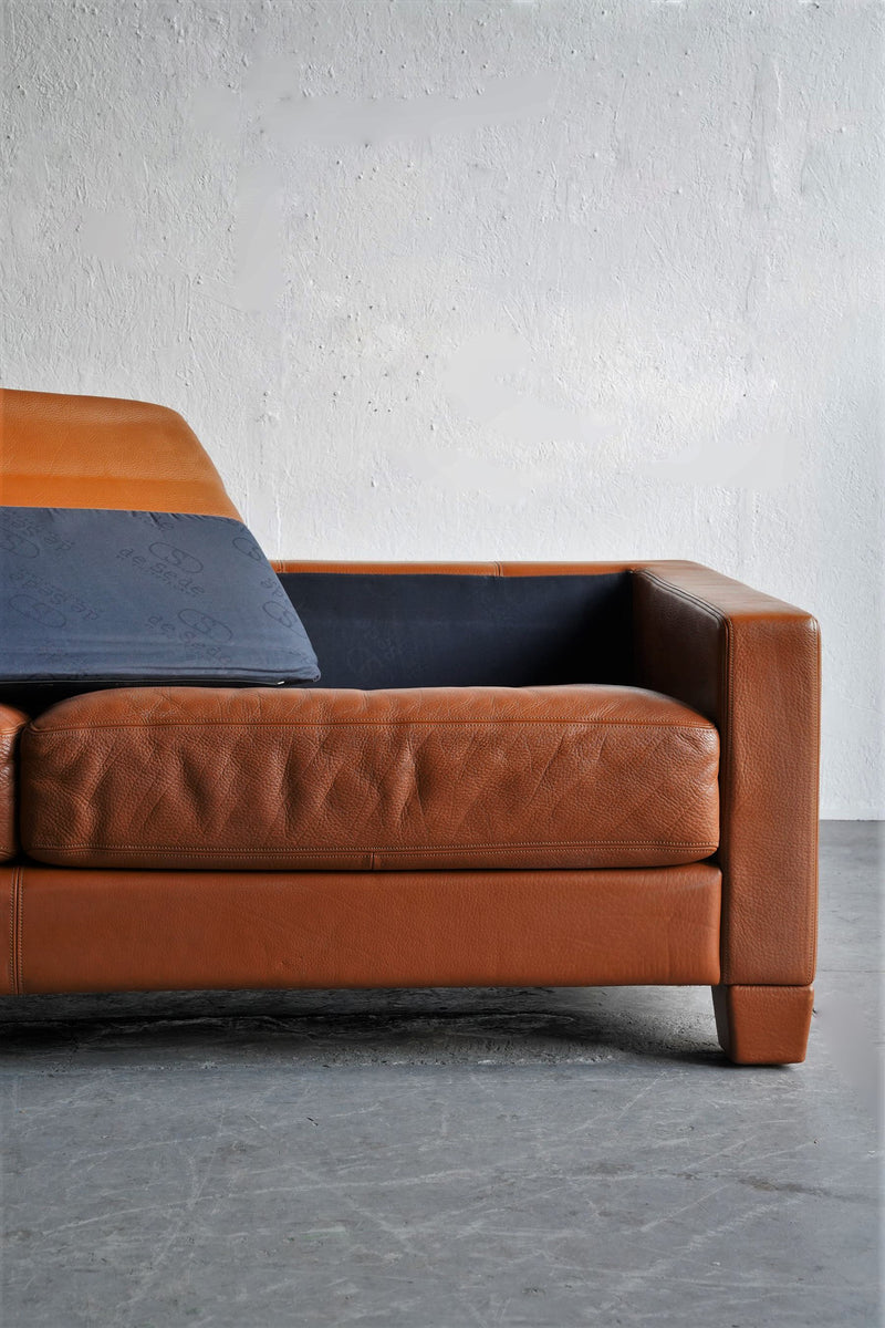 de Sede leather 2p sofa vintage<br> Osaka store