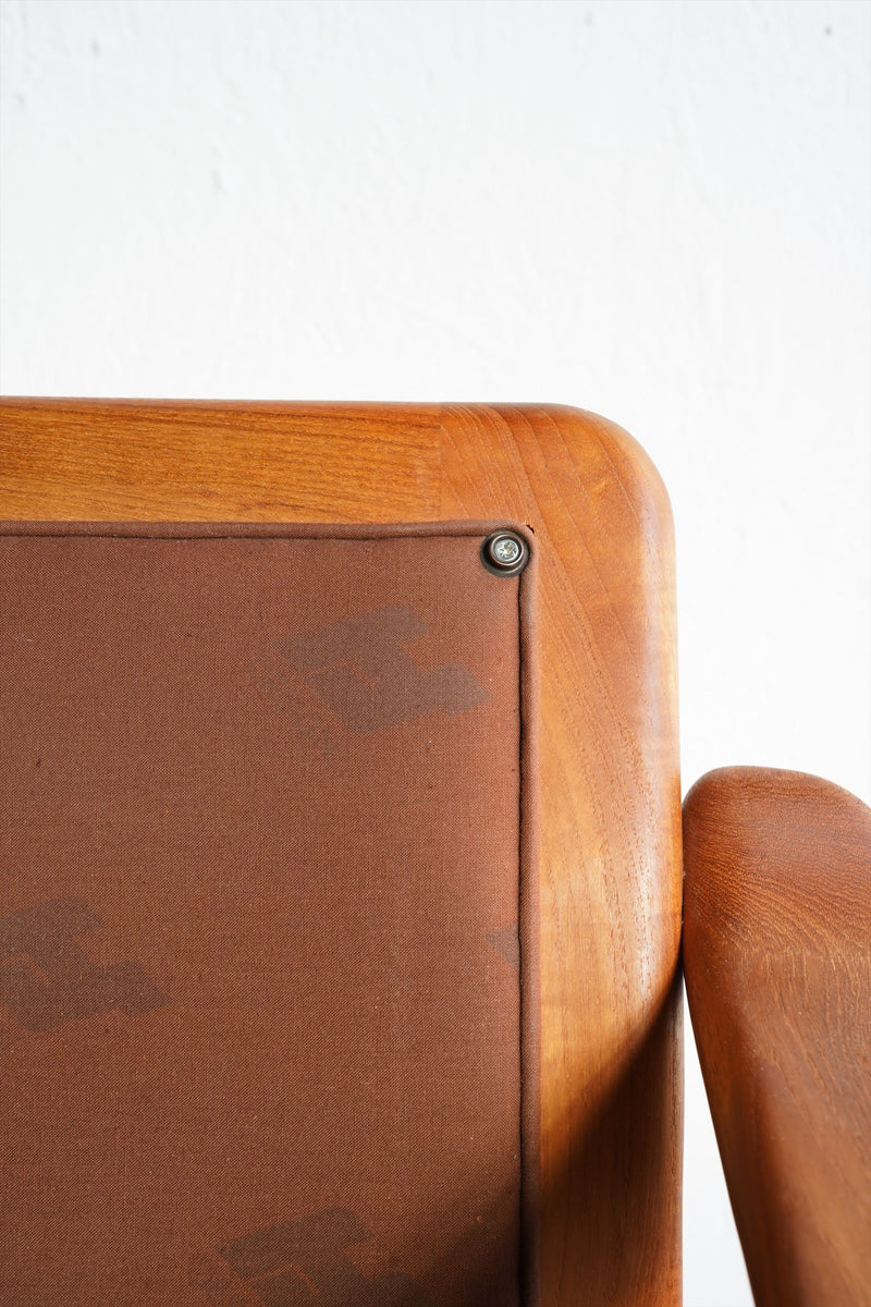 1P HS DESIGN 80s Leather Sofa<br> vintage<br> Osaka store