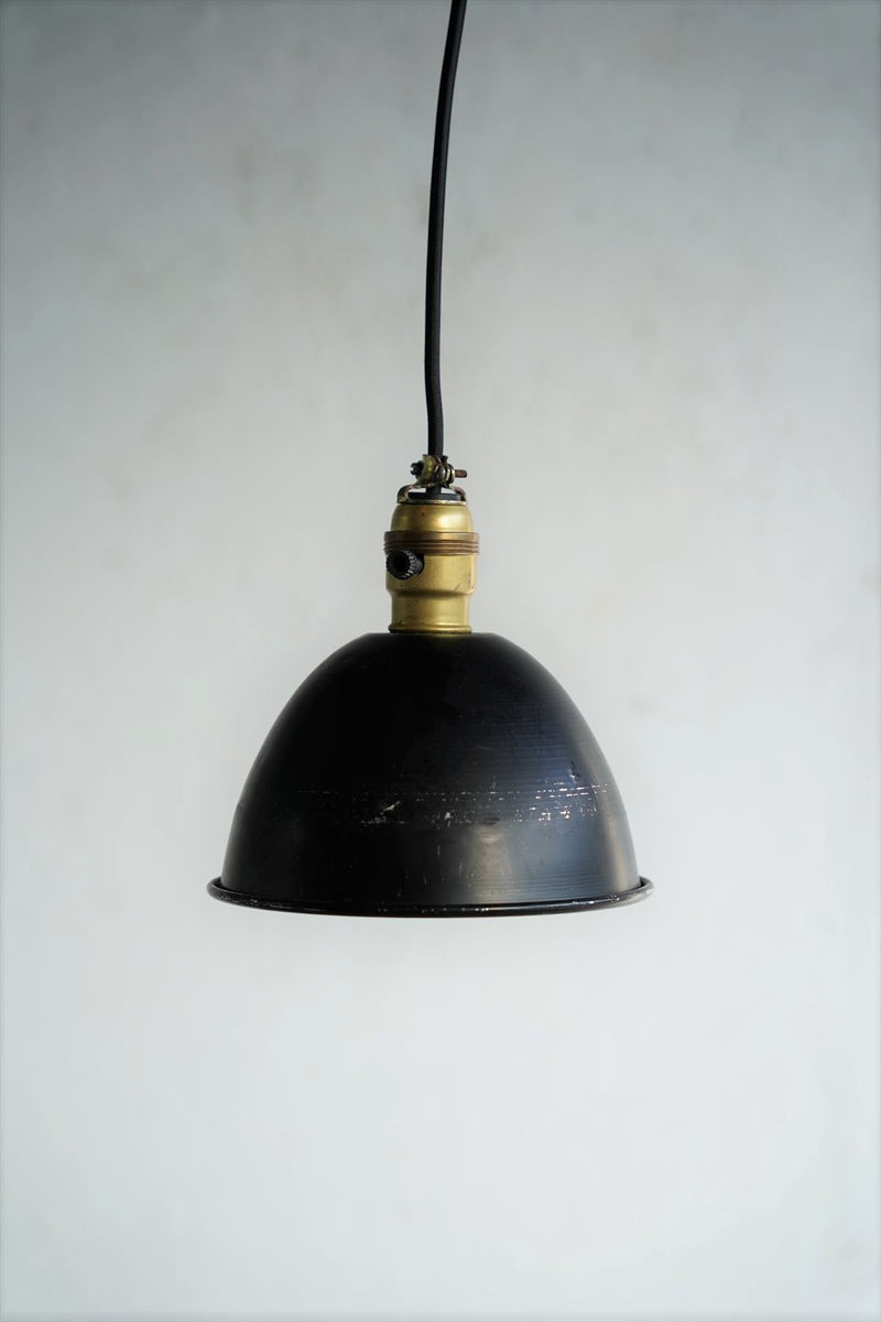 Vintage rhimco industrial pendant lamp A Osaka store