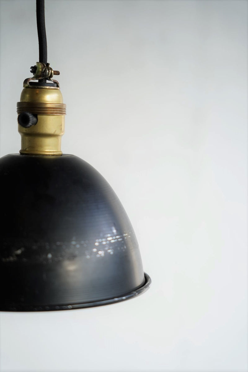 Vintage rhimco industrial pendant lamp A Osaka store