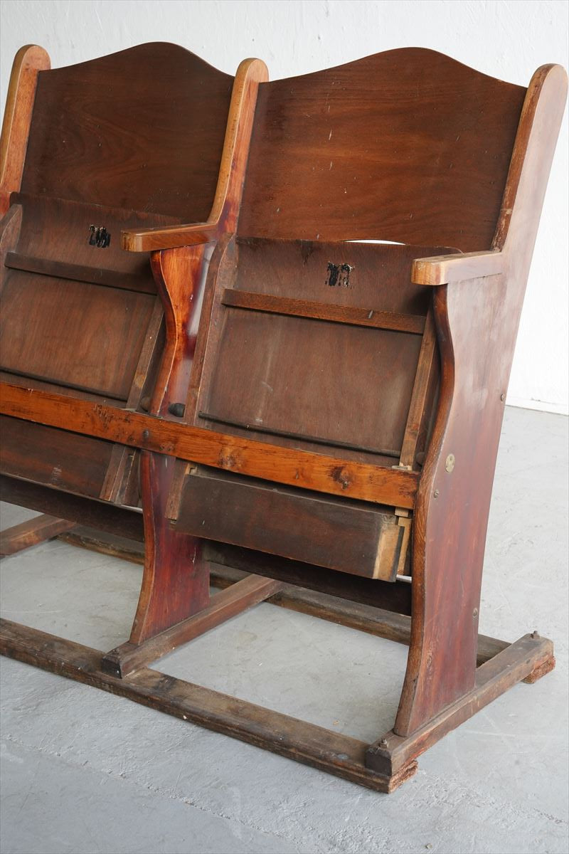 2P theater chair vintage<br> Osaka store