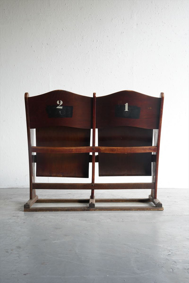 2P theater chair vintage<br> Osaka store