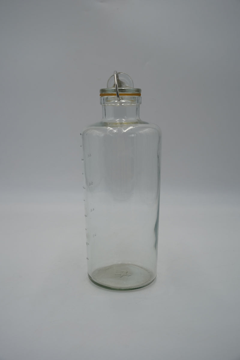 Vintage Glass Canister/Jar 1ℓ Osaka Store