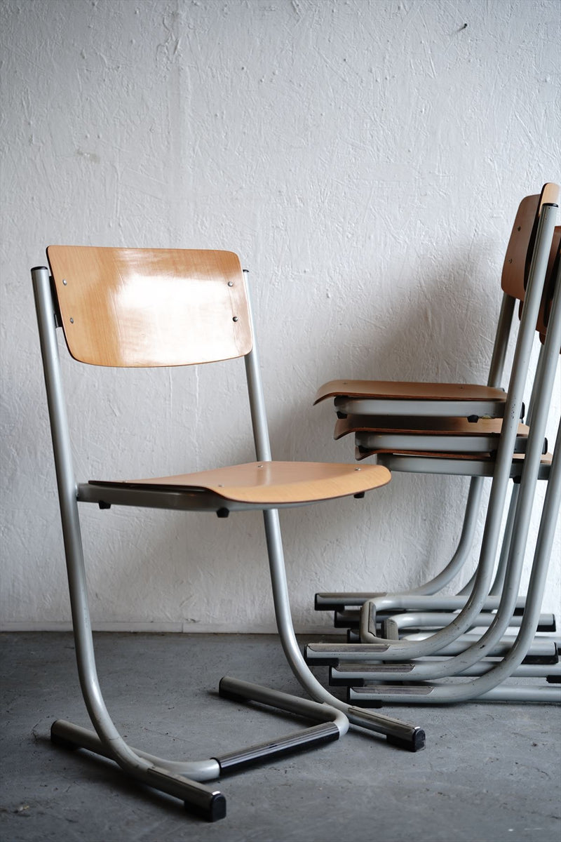 Plywood x Iron Stacking Chair Vintage Osaka Store/Yamato Store