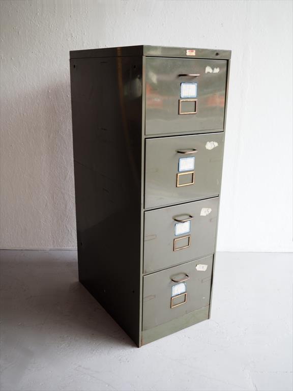Vintage 50's ACIOR Iron File Cabinet Osaka Store