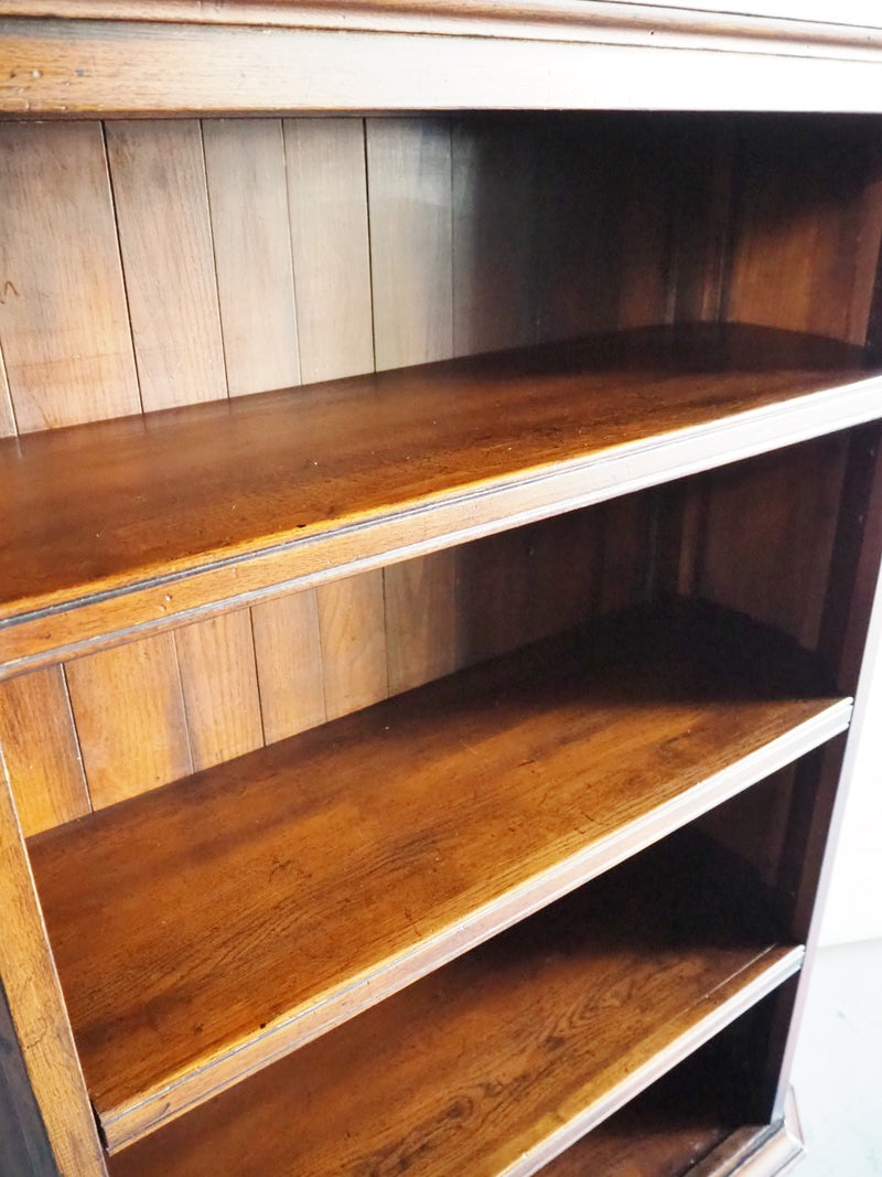 Vintage solid oak wood shelf (Sendagaya store)_ac-210202-3-h