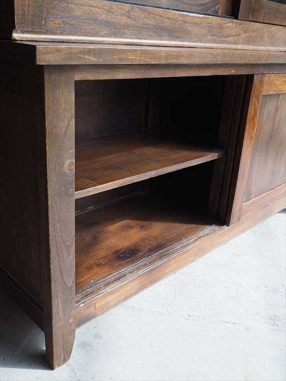oak wood cupboard/cabinet<br> Vintage Osaka store