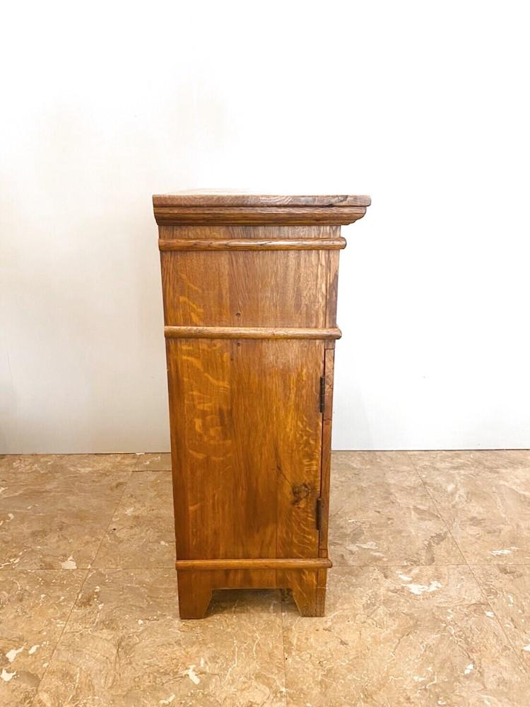 vintage solid oak wood cabinet

 (Sendagaya store) AC-210429-5-S