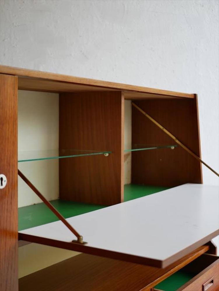 Vintage 50~60s Denmark Teak Wood Shelf/Cupboard (Osaka Store)