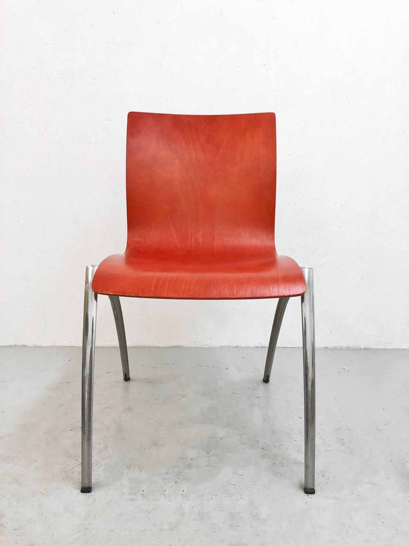Vintage plywood x iron chair (Haneda store)_antc-200502-3-h